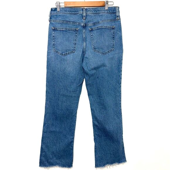 J. Crew 9" Demi Boot Cut Jean In Clyde Wash 29T - Picture 3 of 8